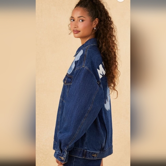 Mickey Mouse Denim Jean Jacket Disney x Forever 21 - Picture 3 of 6
